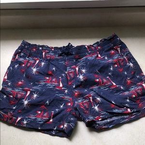 Old Navy 4th of July Linen Shorts